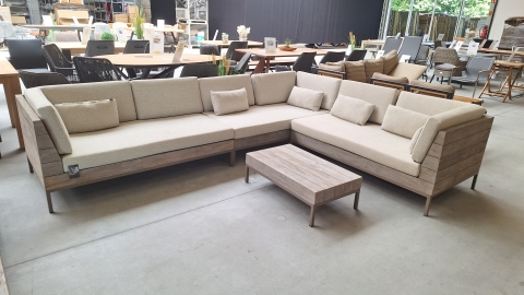 Apple Bee Long Island Lounge-Set AUSSTELLUNGST&Uuml;CK ohne Tisch (Abholartikel)