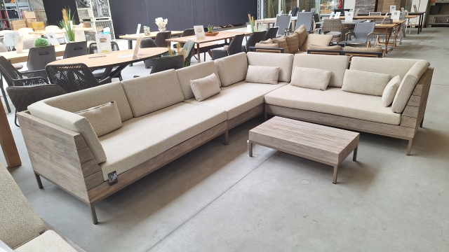 Apple Bee Long Island Lounge-Set AUSSTELLUNGST�CK ohne Tisch (Abholartikel)