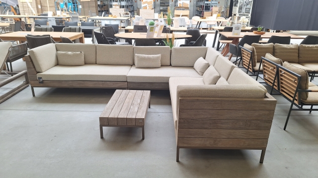 Apple Bee Long Island Lounge-Set AUSSTELLUNGST�CK ohne Tisch (Abholartikel)