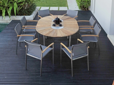 Zebra Gartenm&ouml;bel-Set Setax-Catax 8