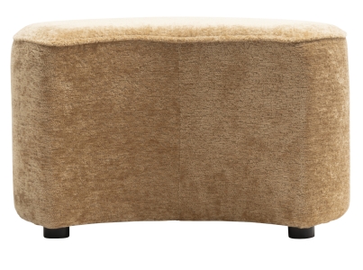 COCO Maison Roan Pouf Hocker Mond, Ockergelb COCO Maison Roan Pouf Hocker Mond, Ockergelb