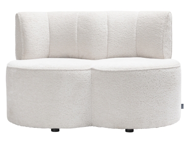 COCO Maison Roan 2-Sitzer Sofa, Creme COCO Maison Roan 2-Sitzer Sofa, Creme