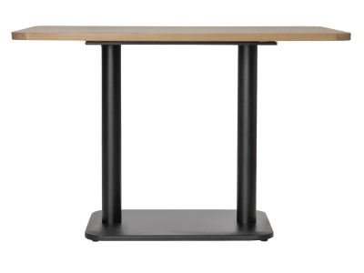 COCO Maison Brest Bistrotisch Vintage Oak Schwarz 120x75cm COCO Maison Brest Bistrotisch Vintage Oak Schwarz 120x75cm