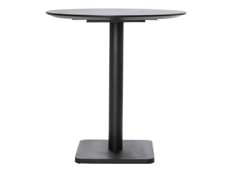 COCO Maison Brest Bistrotisch Marble Onyx Schwarz 80cm