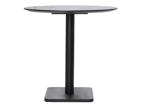 COCO Maison Brest Bistrotisch Stone Anthrazit Schwarz 80cm