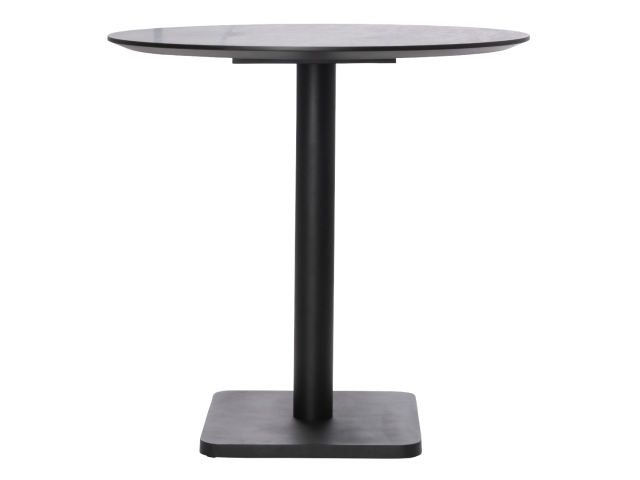 COCO Maison Brest Bistrotisch Stone Anthrazit Schwarz 80cm