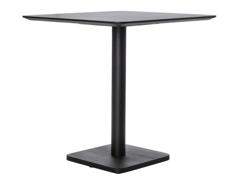 COCO Maison Brest Bistrotisch Marble Onyx Schwarz 75x75cm