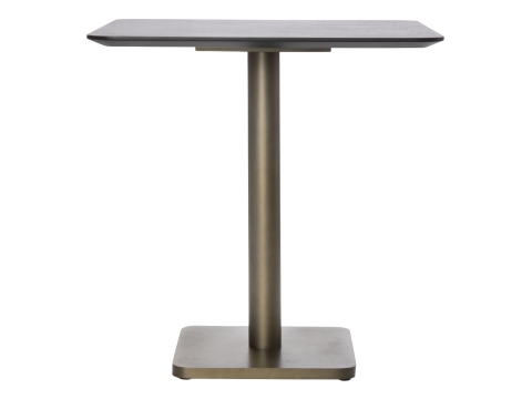 COCO Maison Brest Bistrotisch Stone Rust Gold 75x75cm