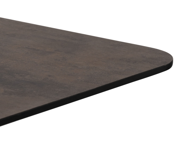 COCO Maison Brest Bistrotisch Stone Rust Schwarz 75x75cm