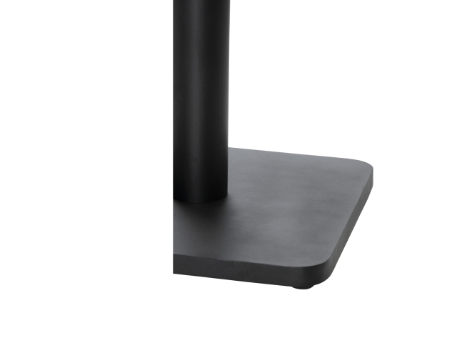 COCO Maison Brest Bistrotisch Stone Anthrazit Schwarz 120x75cm