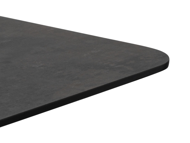 COCO Maison Brest Bistrotisch Stone Anthrazit Schwarz 120x75cm