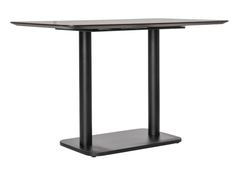 COCO Maison Brest Bistrotisch Stone Rust Schwarz 120x75cm
