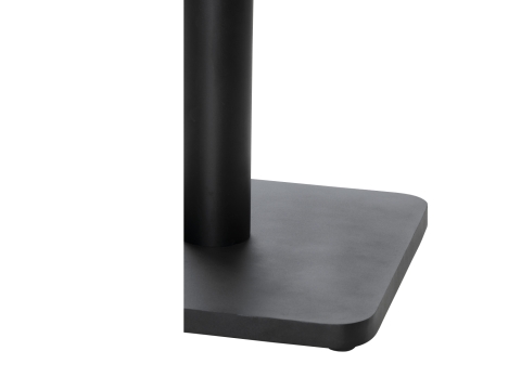 COCO Maison Brest Bartisch Stone Anthrazit Schwarz 80cm