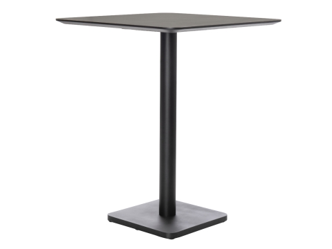 COCO Maison Brest Bartisch Marble Onyx Schwarz 75x75cm