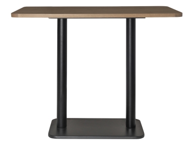 COCO Maison Brest Bartisch Vintage Oak Schwarz 120x75cm