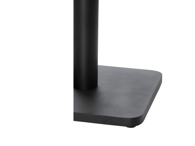 COCO Maison Brest Bartisch Stone Anthrazit Schwarze 75x75cm