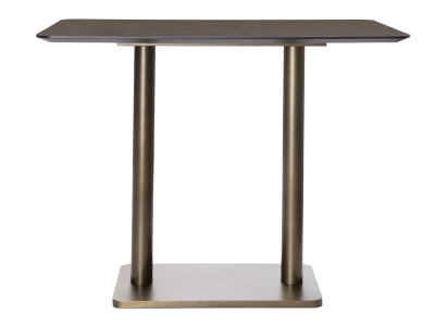 COCO Maison Brest Bartisch Stone Rust Gold 120x75cm COCO Maison Brest Bartisch Stone Rust Gold 120x75cm