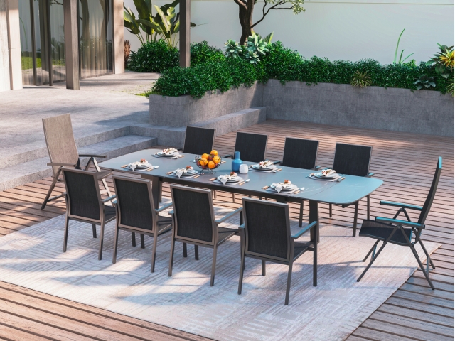 MWH Verona Positionsstuhl Iron Grey