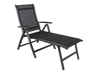 Royal Garden Kensington Gartenliege, klappbar, R&uuml;ckenlehne verstellbar