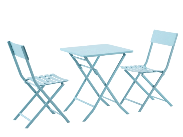 MWH Lido Bistro Set Mint, klappbar