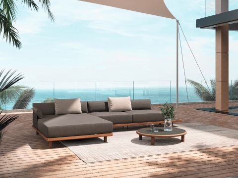 Royal Garden Skovbryn Lounge-Set inkl. Polster 339x180cm