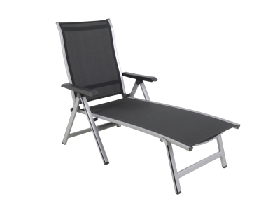 MWH Kedline Liege Silber, klappbar, verstellbar MWH Kedline Liege Silber, klappbar, verstellbar