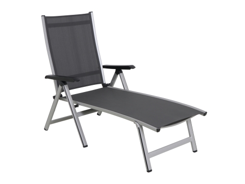 MWH Elements Liege Silber, klappbar, verstellbar