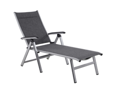 MWH Core Liege Silber, klappbar, verstellbar MWH Core Liege Silber, klappbar, verstellbar