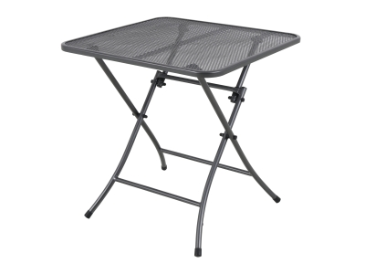 MWH Cafe Latte Tisch Iron Grey 70x70cm, klappbar