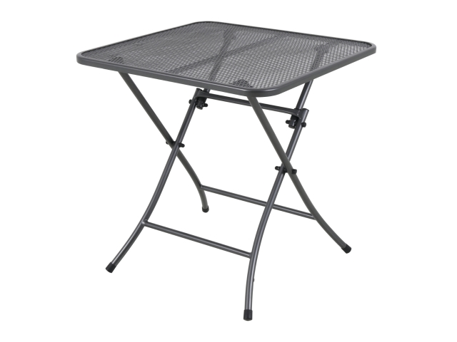 MWH Cafe Latte Tisch Iron Grey 70x70cm, klappbar