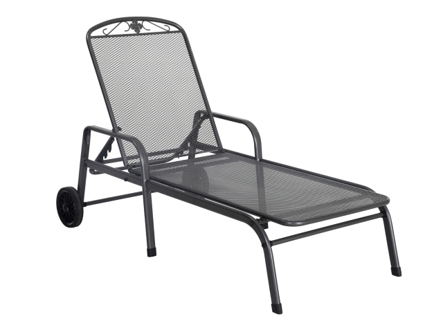 MWH Savoy Rollliege Iron Grey, R�ckenlehne verstellbar