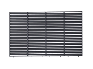 Lamellen-Seitenwand 371x234,5cm