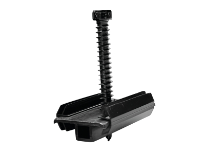 Elephant Top Befestigungsclips Universell RVS schwarz, 100 St&uuml;ck