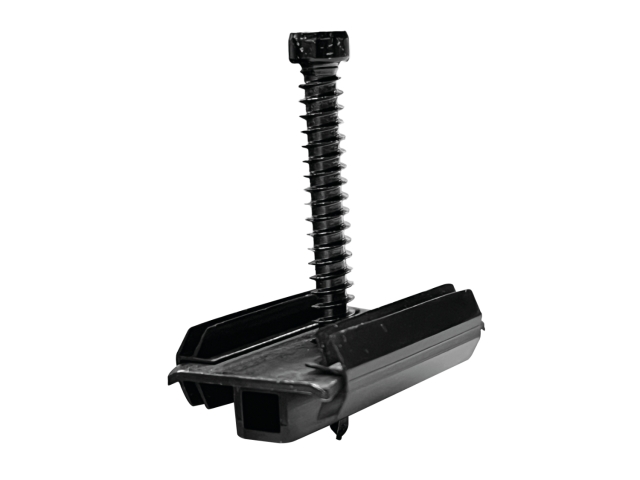 Elephant Top Befestigungsclips Universell RVS schwarz, 100 St�ck