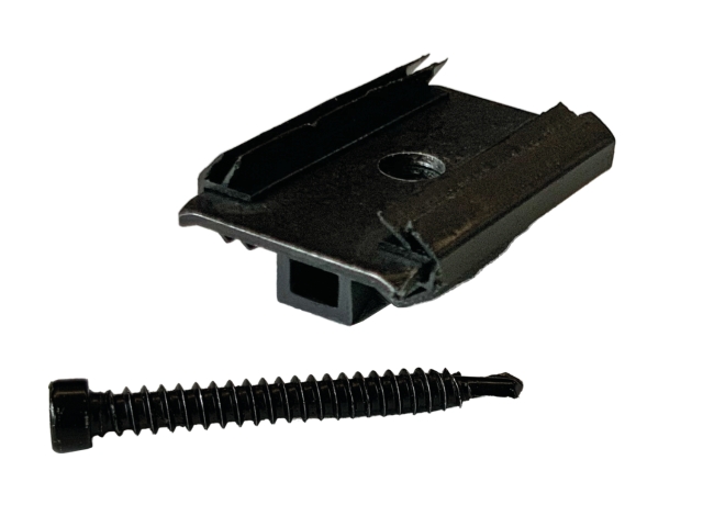 Elephant Top Befestigungsclips Universell RVS schwarz, 100 St�ck