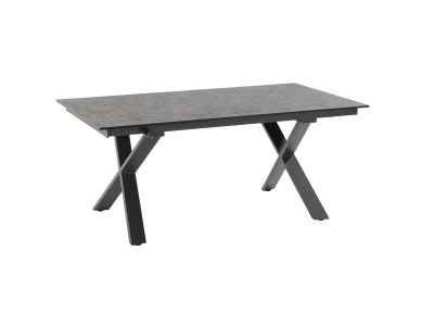 Niehoff Strato Ausziehtisch 200-300x95cm HPL , X-Gestell Eisen anthrazit Niehoff Strato Ausziehtisch 200-300x95cm HPL , X-Gestell Eisen anthrazit