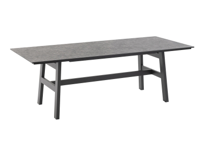 Niehoff Tavo Tisch HPL 220x95cm, Gestell Aluminium anthrazit Niehoff Tavo Tisch HPL 220x95cm, Gestell Aluminium anthrazit