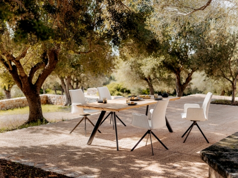 Niehoff Portofino-Valetta Gartenm�bel-Set 5-teilig