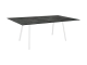 Stern Interno Gartentisch 180x100cm Wei� Slate Stone