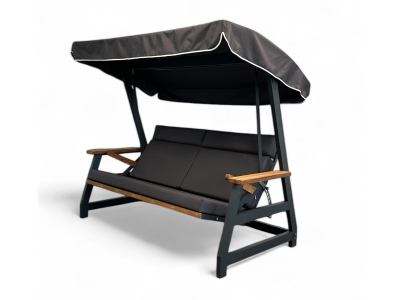 Pemode Hollywoodschaukel Nova 2400 Anthrazit B:226 x T:122 x H:190 cm
