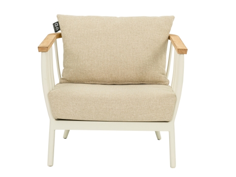 Apple Bee Condor Lounge Sessel Alu Oyster