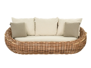 Apple Bee Cocoon Lounge Sofa Boucle Cream