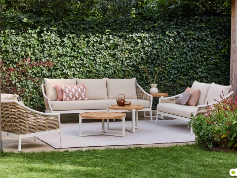 Apple Bee Milou 2-Sitzer Sofa Oyster