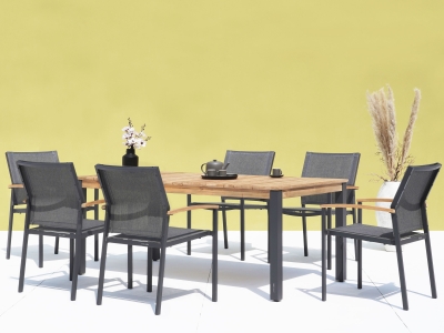 Zebra Gartenmöbel-Set Alex-Derex 6 Zebra Gartenmöbel-Set Alex-Derex 6