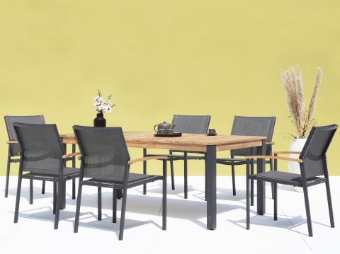 Zebra Gartenm�bel-Set Alex-Derex 6