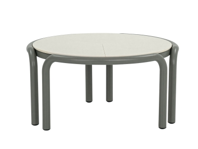 Apple Bee Lugano Kaffeetisch 80cm Taupe Apple Bee Lugano Kaffeetisch 80cm Taupe