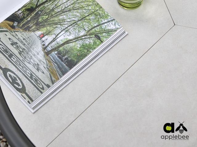 Apple Bee Lugano Kaffeetisch 80cm Taupe