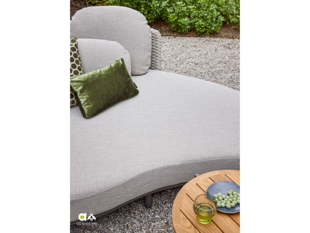 Apple Bee Chill Out Daybed 226cm, Alu taupe