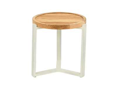Apple Bee Monaco Kaffeetisch Oyster Teak 47x48cm