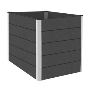 GrojaSolid BPC Hochbeet Cube 70x70x75cm - anthrazitgrau GrojaSolid BPC Hochbeet Cube 70x70x75cm - anthrazitgrau